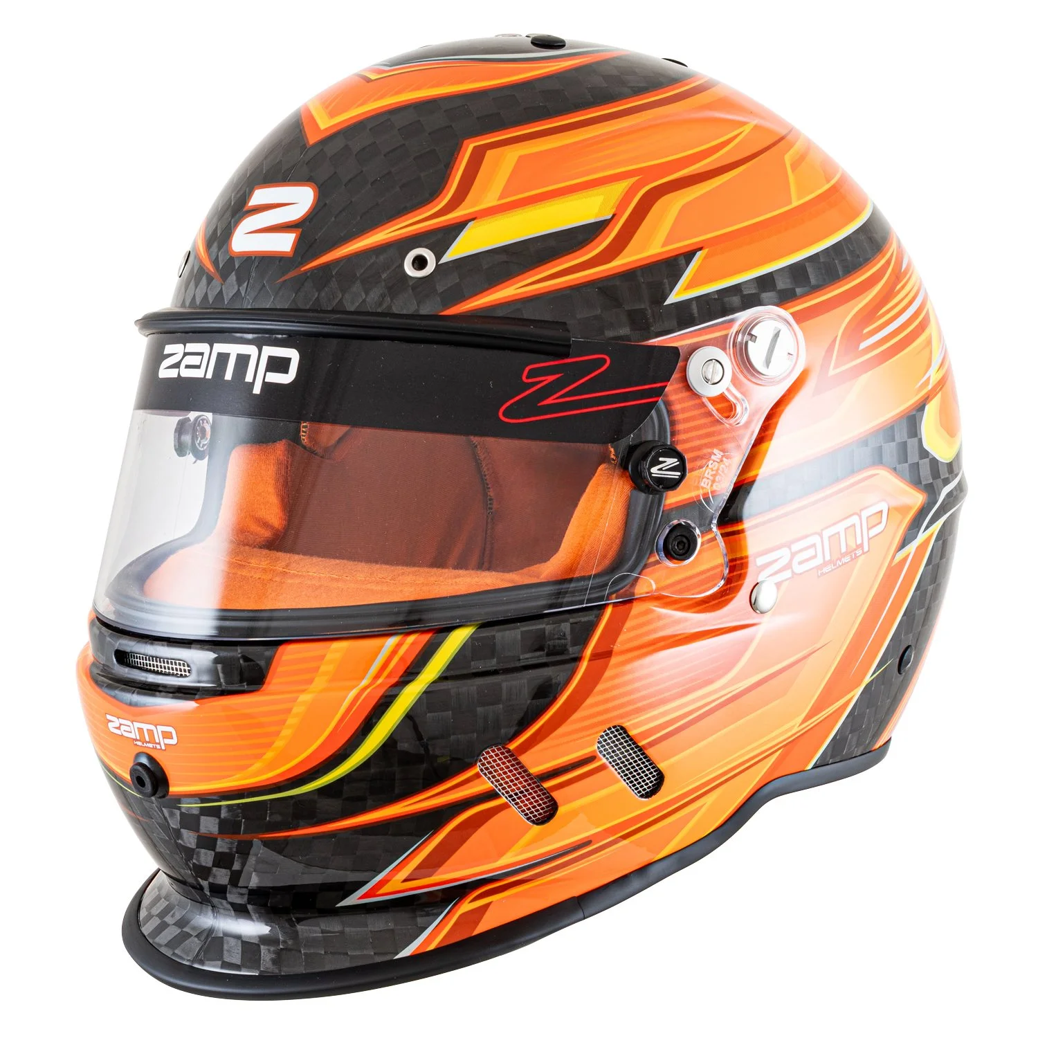 SA2025 ZAMP RZ-67D Helmet DIRT Carbon Graphic — Track First
